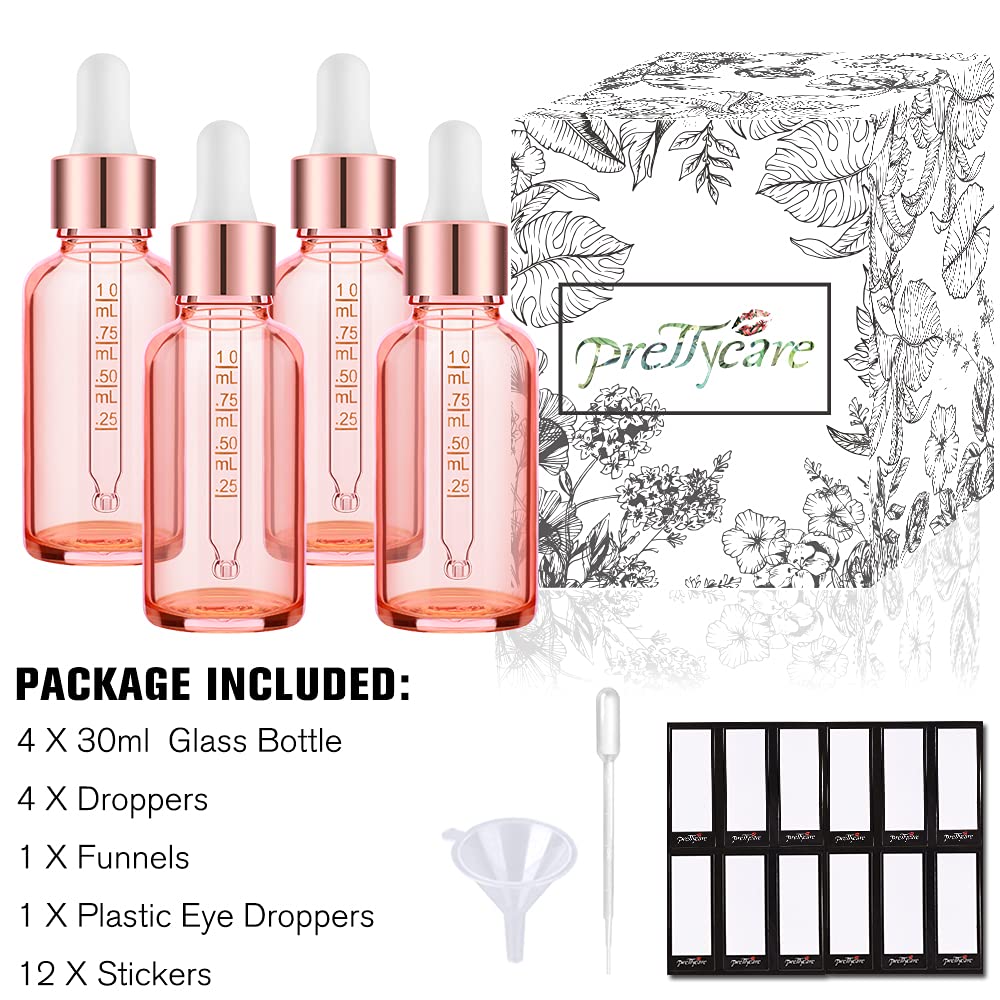 PrettyCare etiquetas 12 unidades para personalizar frascos y recetas.