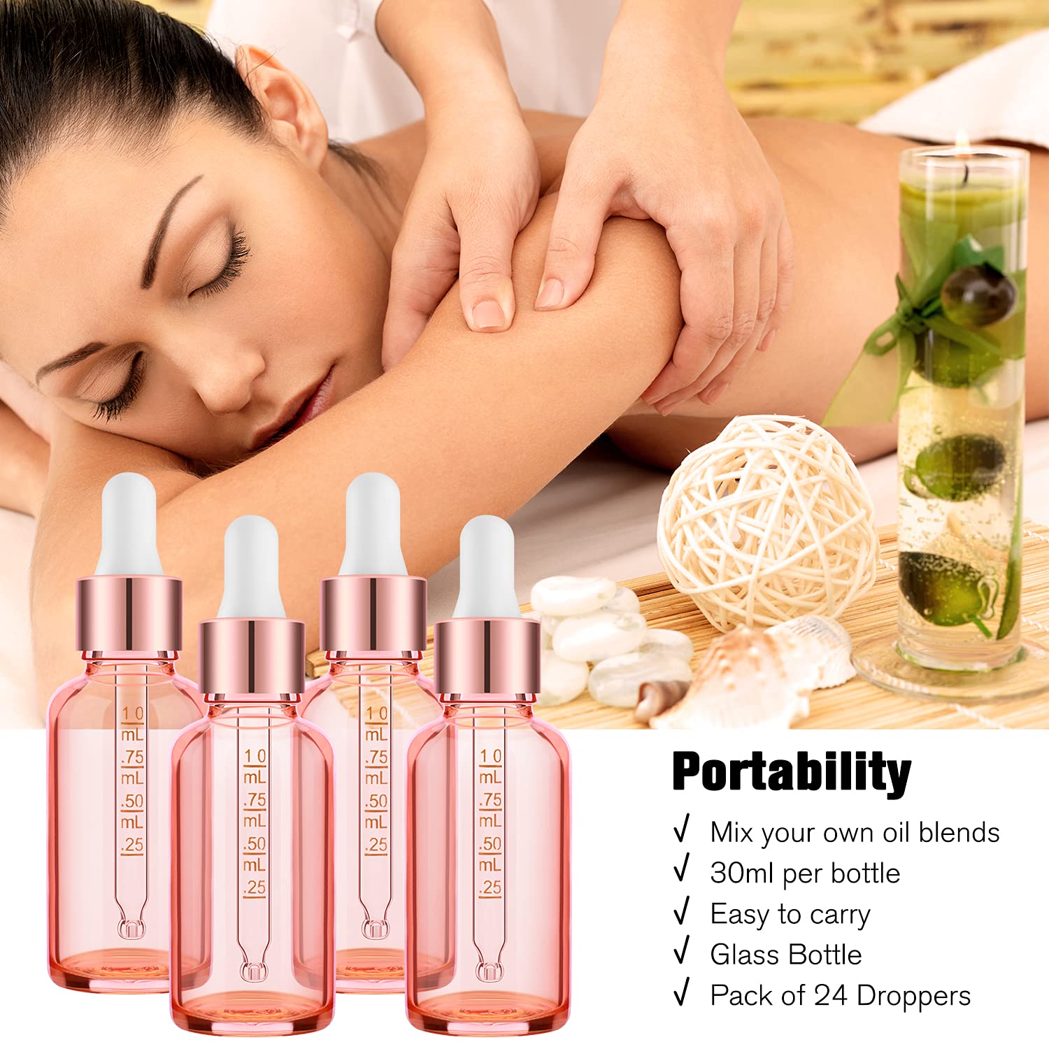 PrettyCare etiquetas 12 unidades para personalizar frascos.