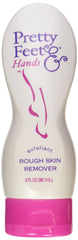 Pretty Feet & Hands gommant-peau-rugueuse en bouteille, exfolie en douceur pour pieds plus lisses.