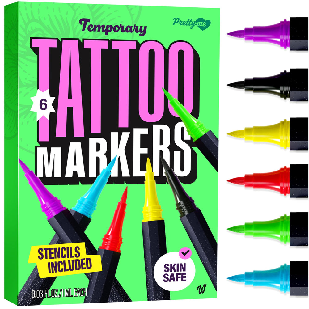 Pretty Me tatuajes temporales: diseños vibrantes y duraderos para la piel