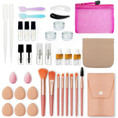 PrettyCare 38 piezas kit de viaje completo para belleza en movimiento