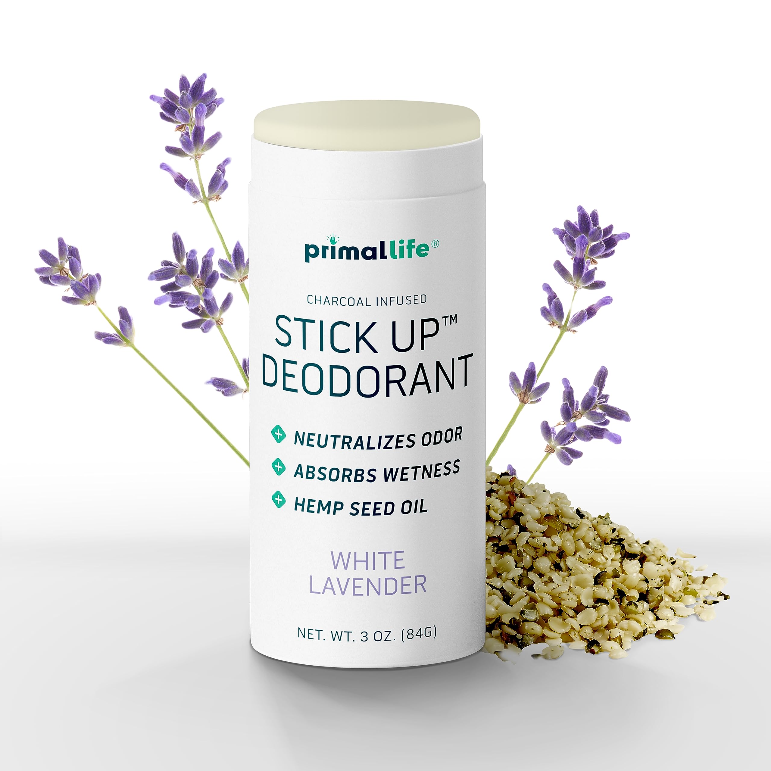 Primal Life Desodorante Natural vegano, sin crueldad ni parabenos.