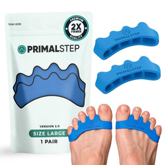 PRIMALSTEP 2.0 Edición Firme: separadores-dedos para mayor comodidad diaria.