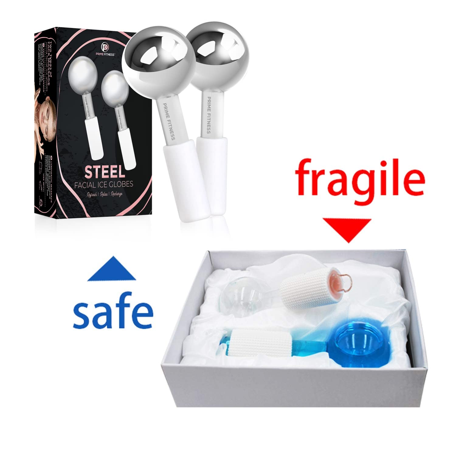 Material seguro PRIME Fitness: acero inoxidable de grado alimentario