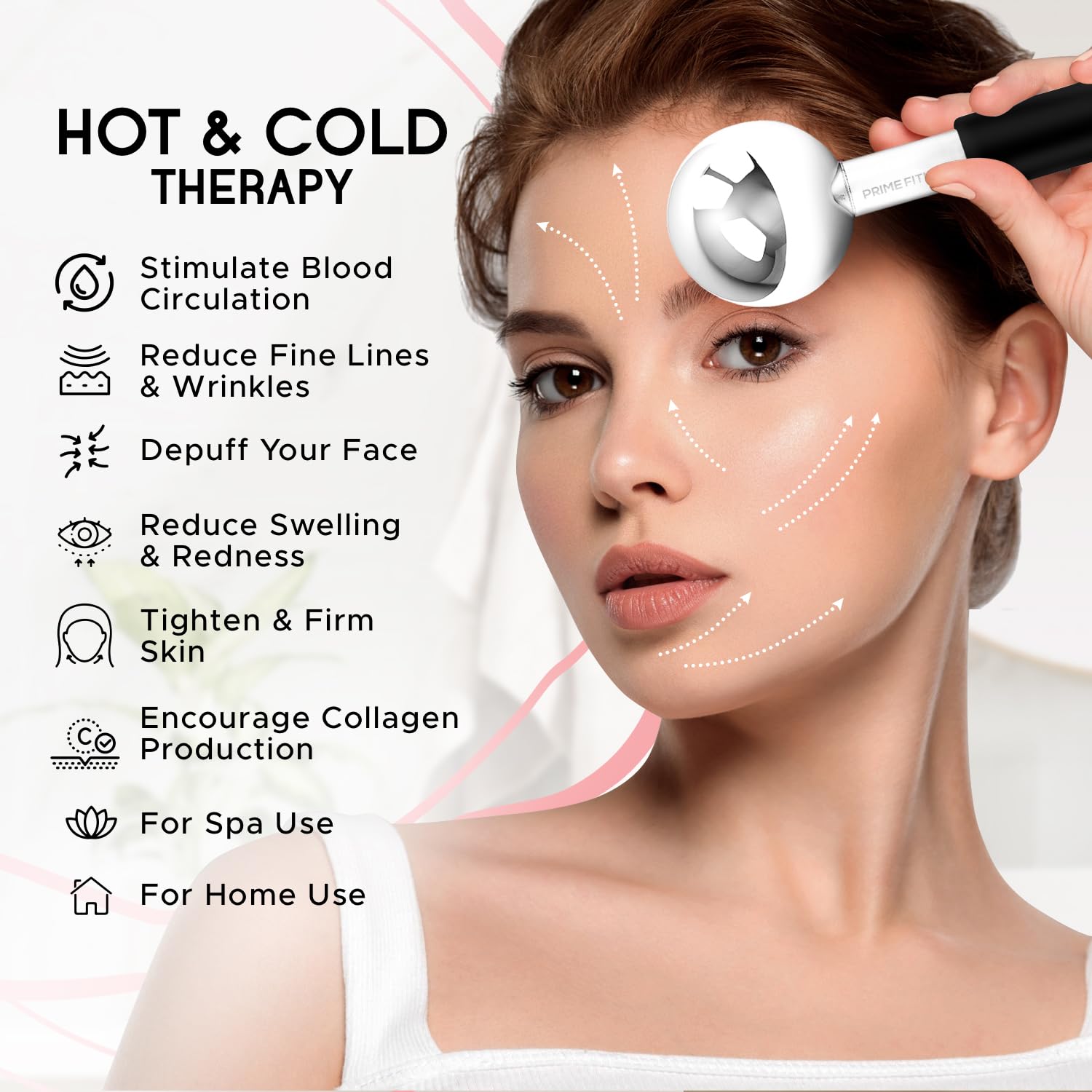 PRIME Fitness relleno de gel no toxico, mantiene frio por mas tiempo