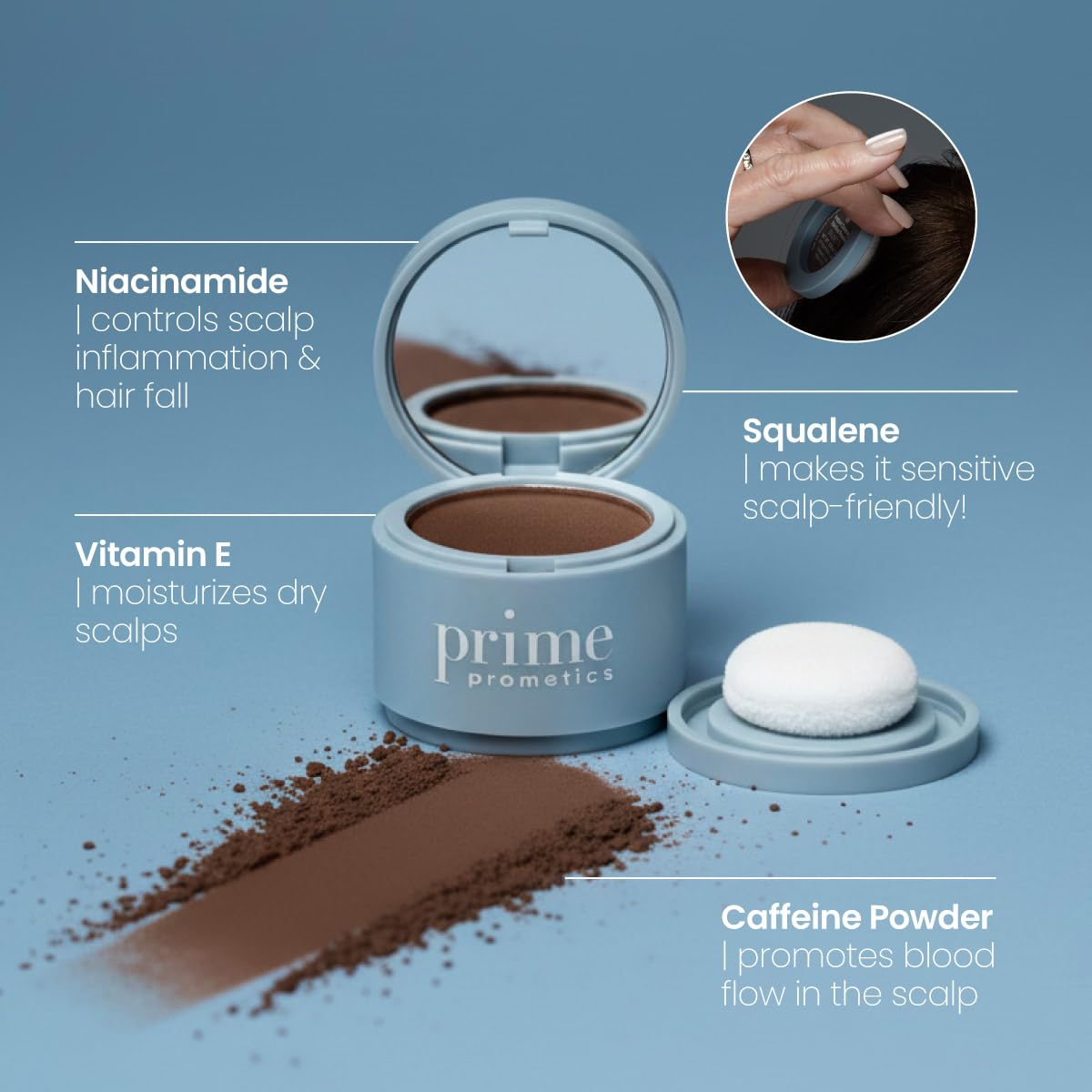 Prime Prometics fini naturel pour un look discret.