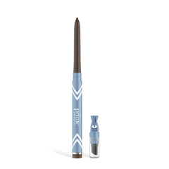Prime Prometics PrimeEyes Glide delineador madera marrón, definición elegante para ojos maduros.