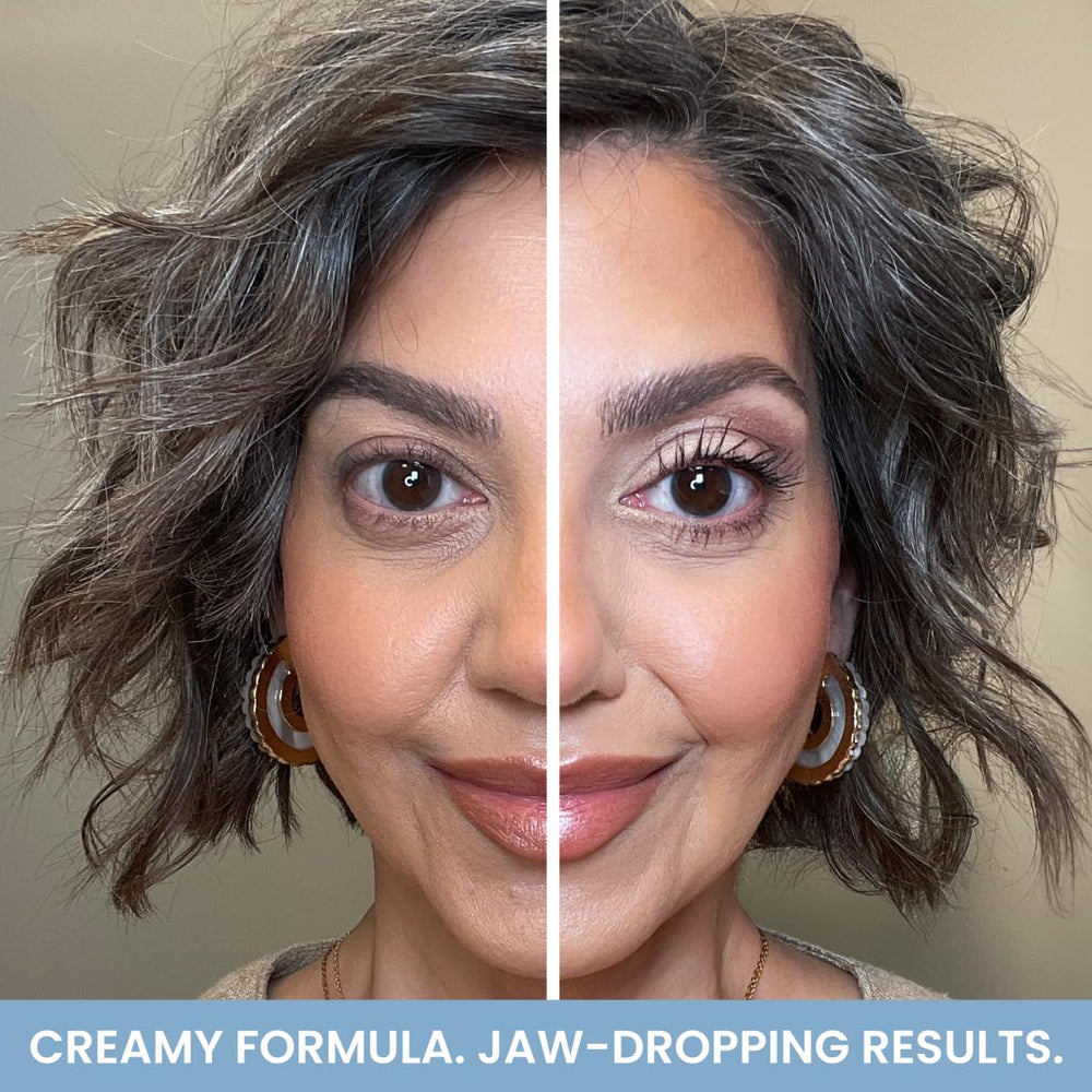 PrimeEyes enriquecido con aceite de jojoba para nutrir y suavizar líneas.