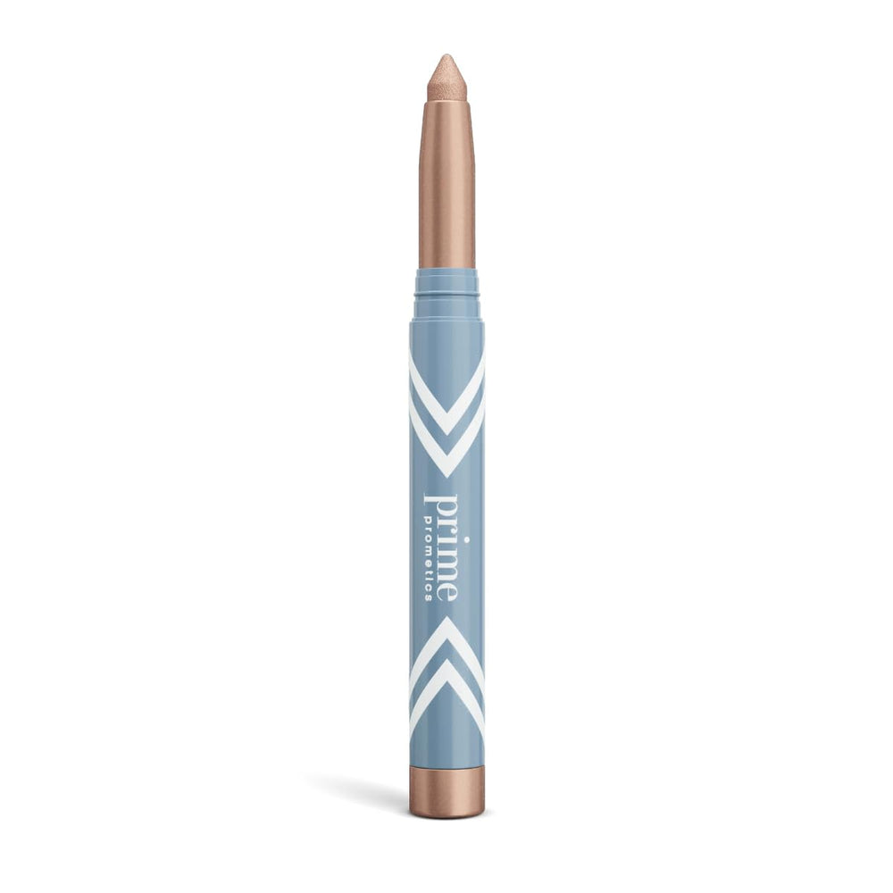 PrimeEyes de PRIME PROMETICS, sombra cremosa para ojos con elevación instantánea y brillo suave.
