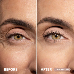 Pigmentos suaves PrimeEyes para color natural y cobertura escalable.