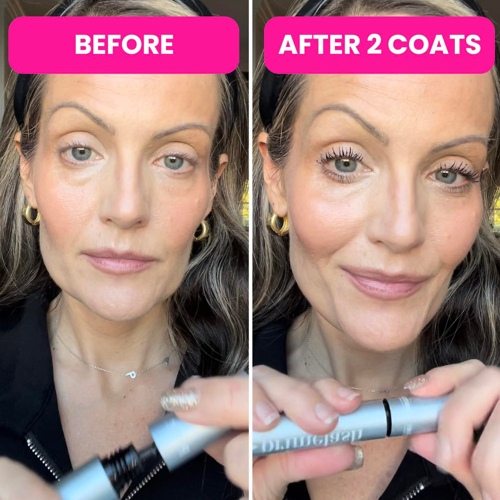 Prime Prometics PrimeLash Mascara: volumen y definición en dos capas.
