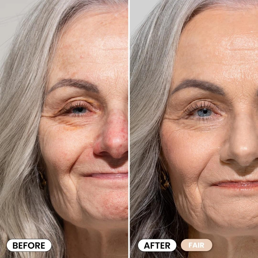 PrimePrometics PrimeSkin CC+ crema, enfoque de tono difuminado, mejora la uniformidad de la piel.