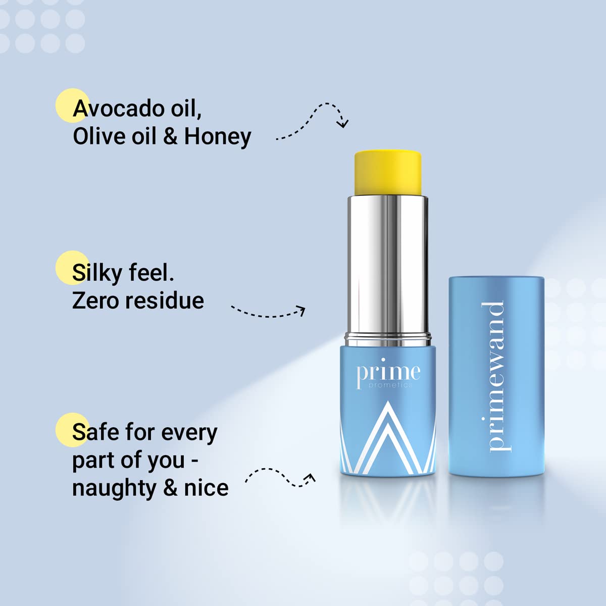 PrimeWand Nourish, base de maquillaje hidratante para un acabado natural y cómodo.