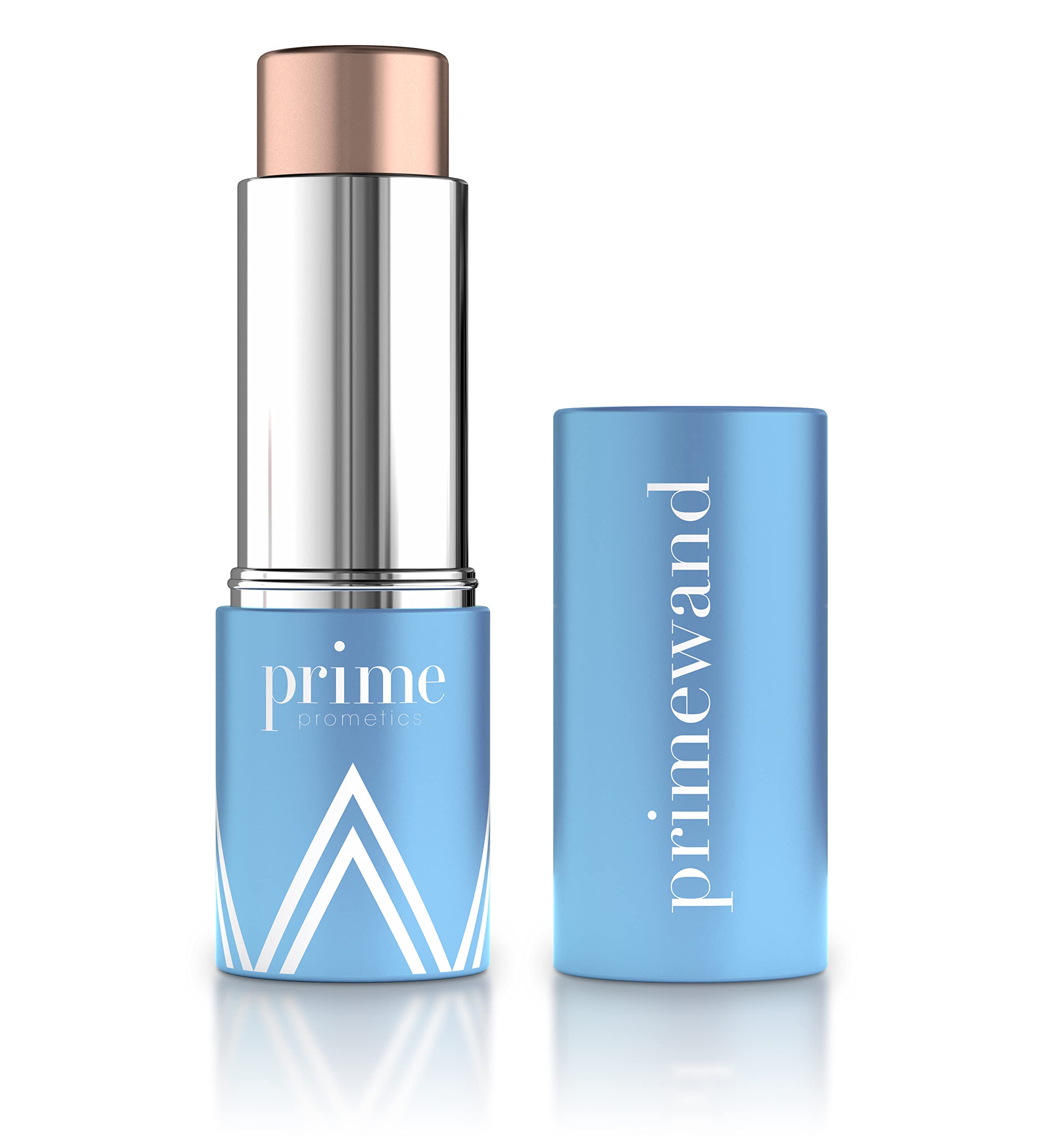 Prime Prometics PrimeWand Pearl en la aplicación de ojos, realza la mirada con brillo suave.