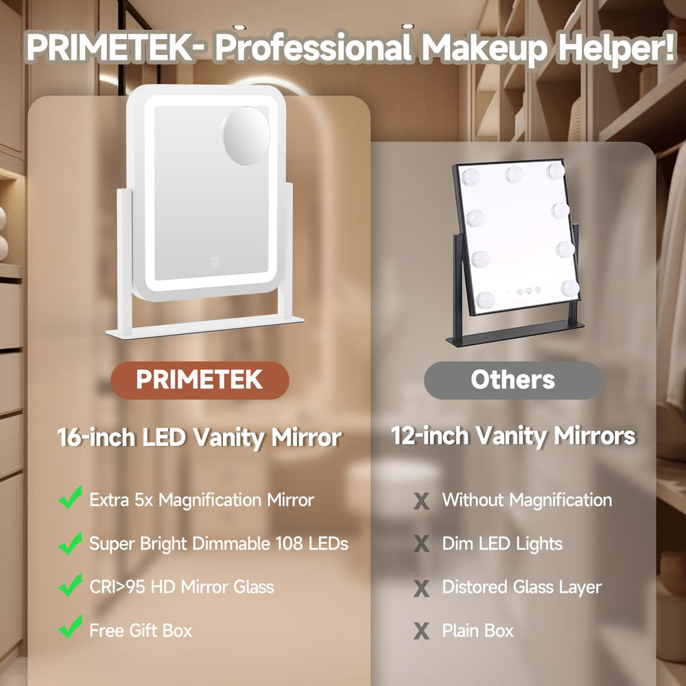 PRIMETEK Regalo ideal para amantes del maquillaje y cuidado de la piel