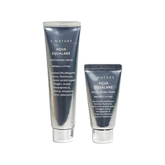 Priming Water crema hidratante con escualano, bote de 2 oz para piel suave.