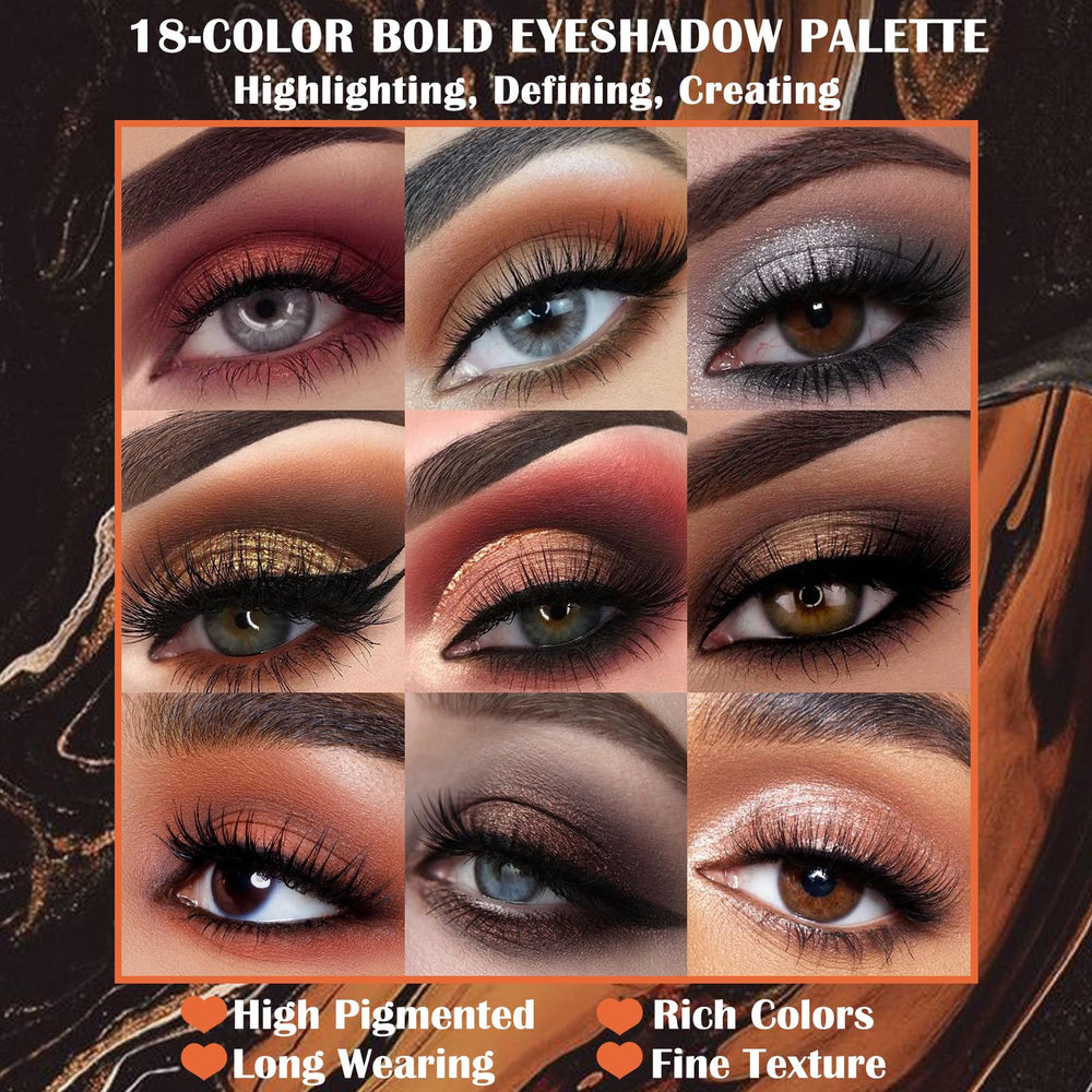 Maquillaje Prism Acabados mate y brillos para estilos versátiles.