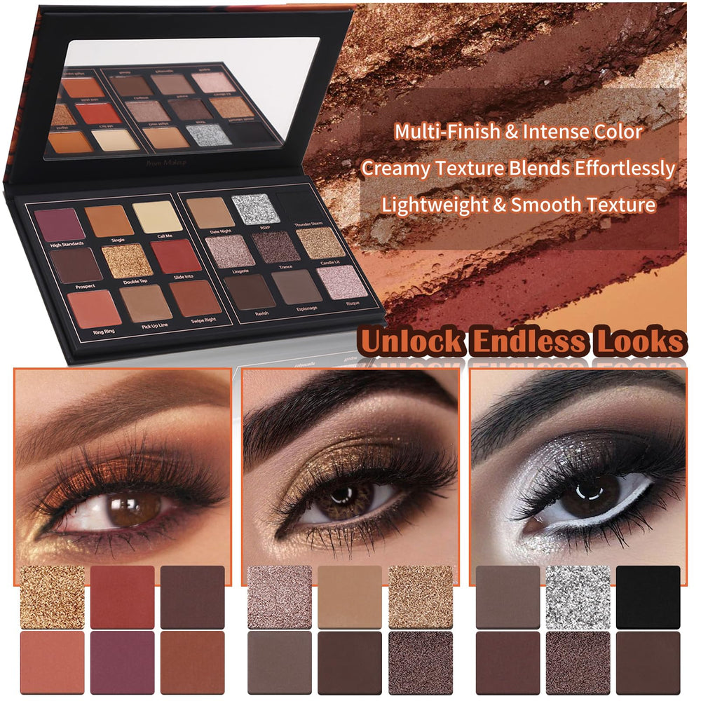Maquillaje Prism Empaque elegante ideal para Noche de brujas y fiestas.