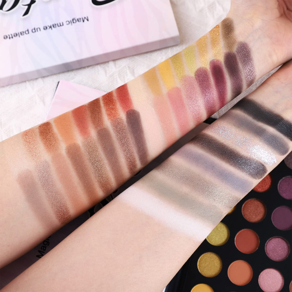Prism Makeup pigmentos satinados para dimensión suave.
