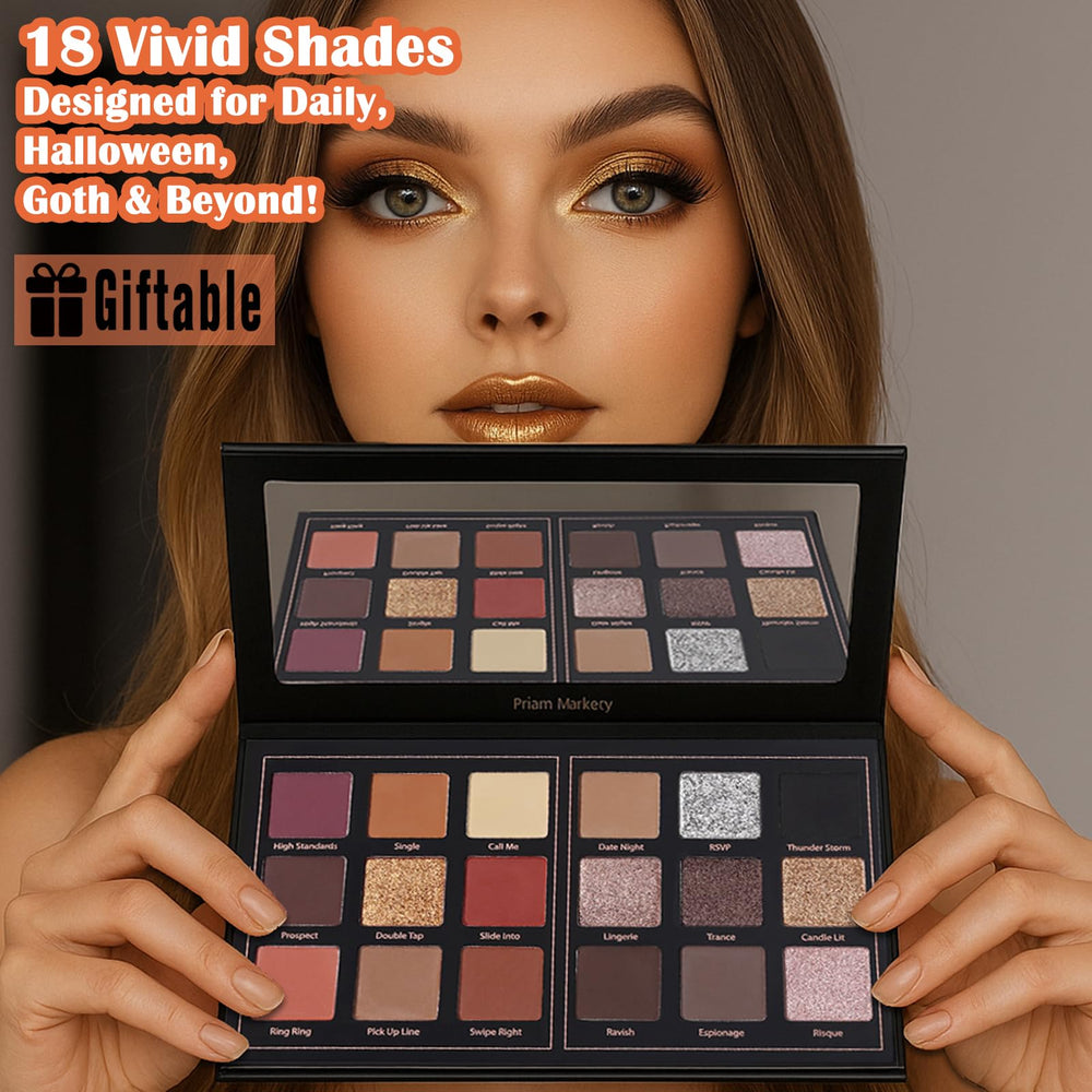 Maquillaje Prism Paleta Pro abierta mostrando colores para combinaciones audaces.