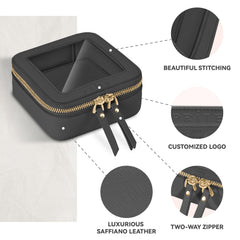 Material impermeable de la bolsa Prite facilita limpieza con paño.