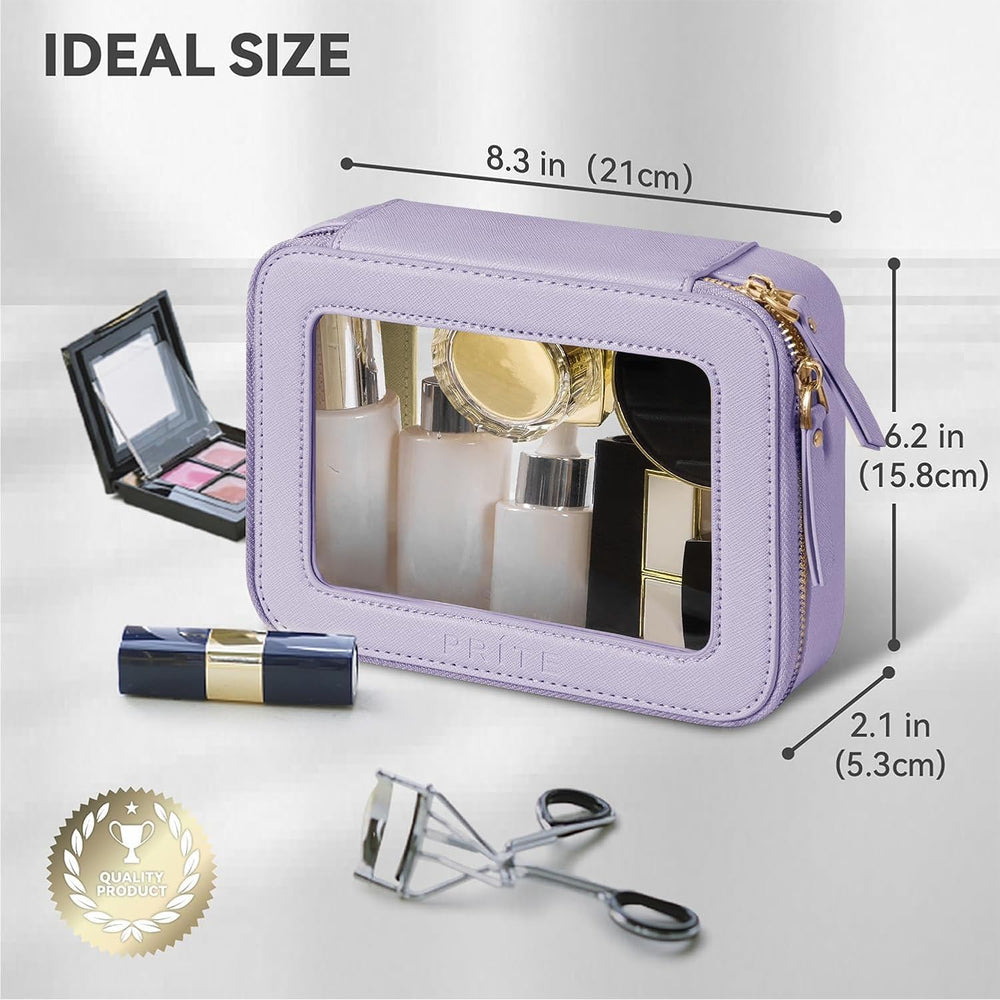 Prite bolso cosmético impermeable, fácil de limpiar con un paño.