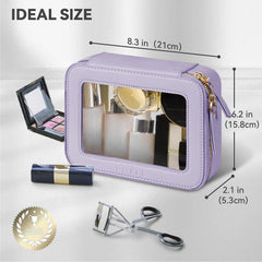 Prite bolso cosmético impermeable, fácil de limpiar con un paño.