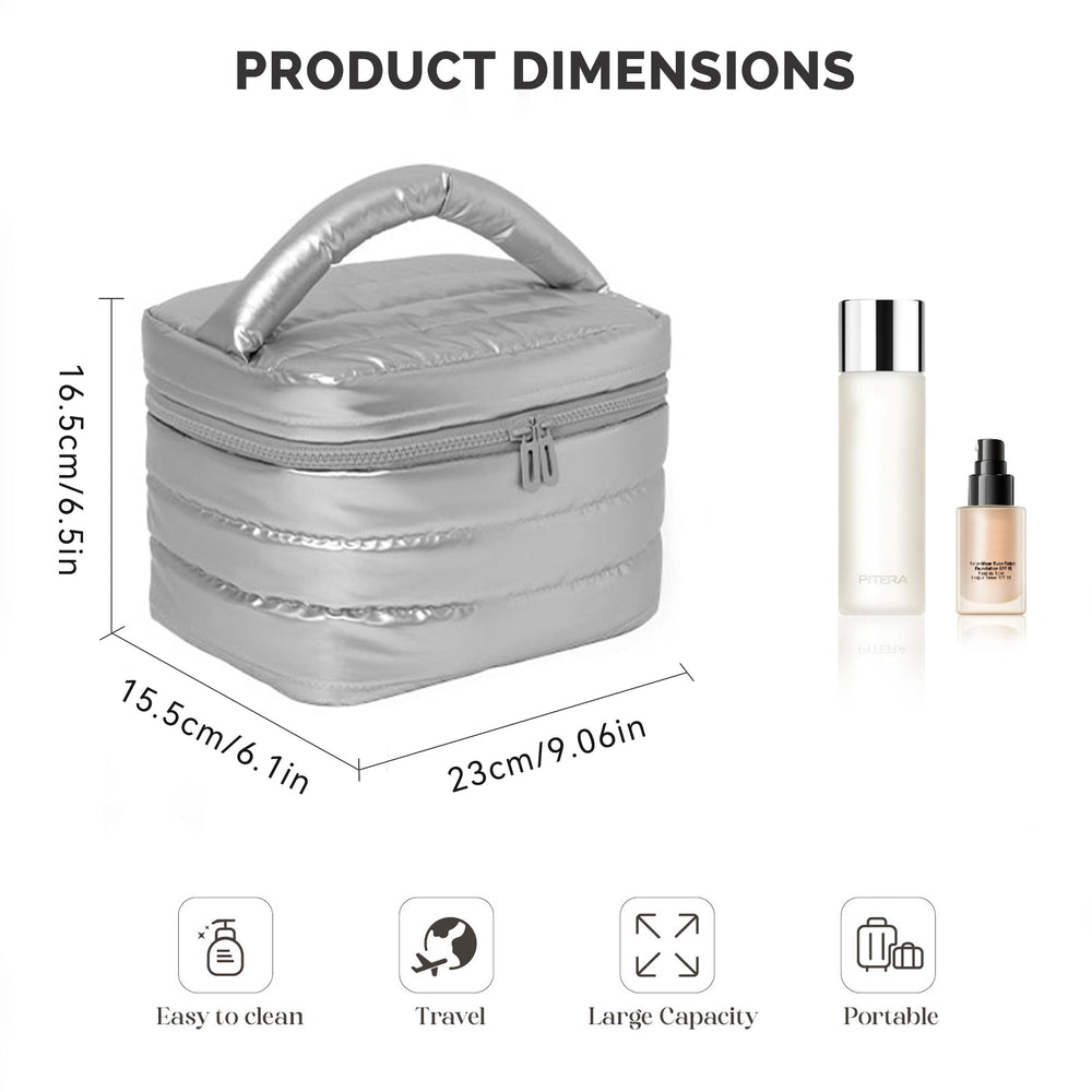Prite bolsa maquillaje viaje plegable y ultraligera para viajar.