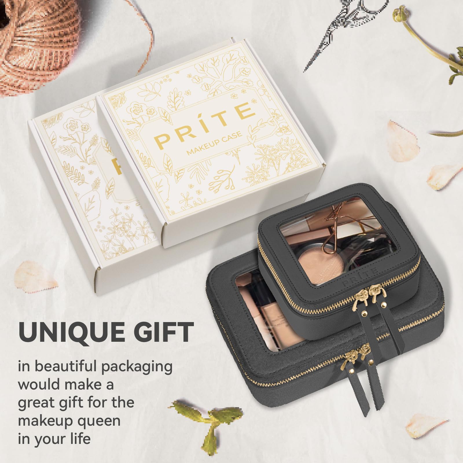 Prite caja maquillaje regalo de Navidad elegante y práctico