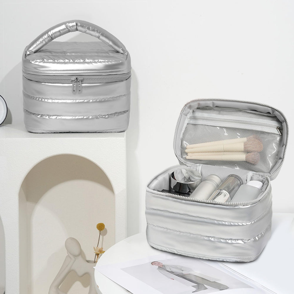 Prite estuche de maquillaje de viaje listo para regalo.