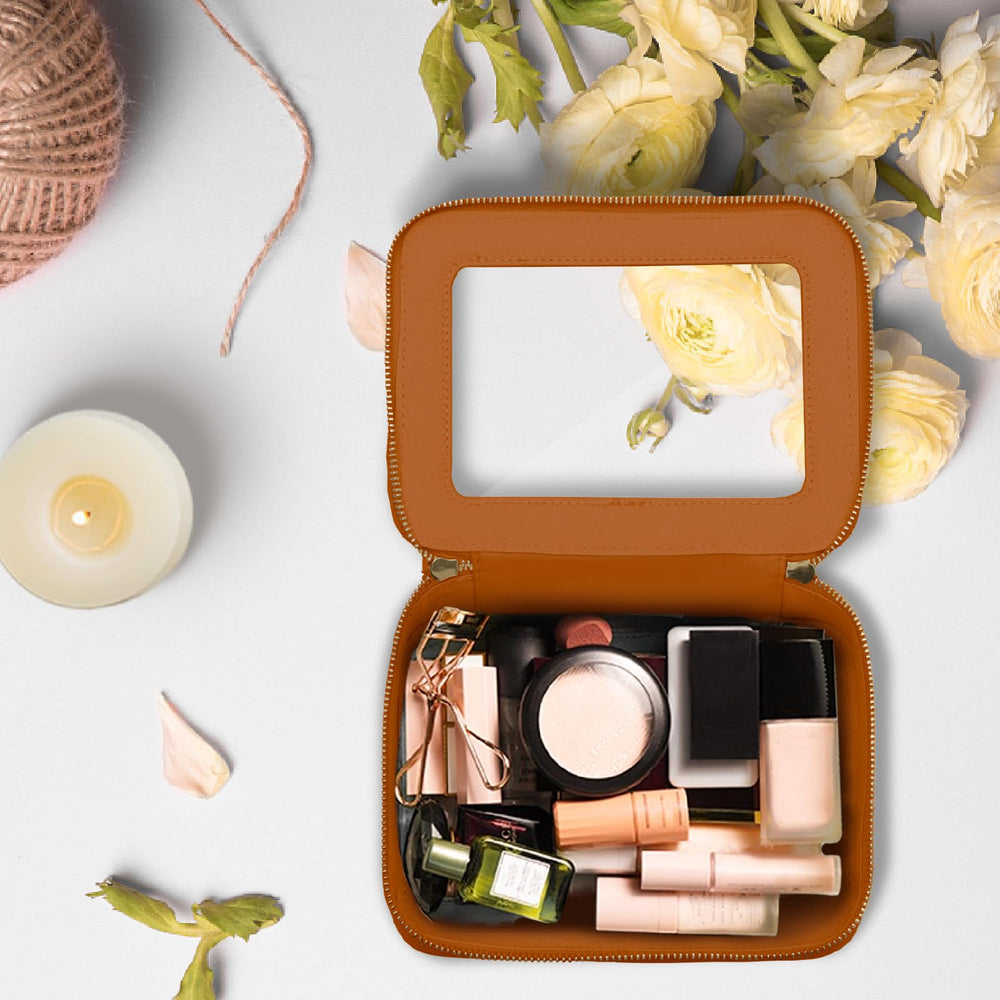 Prite organiseur maquillage transparent avec compartiments