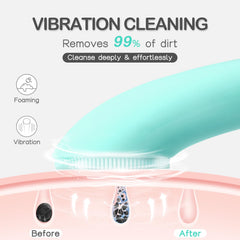 PRITECH cepillo facial con calor de 40 grados para mejorar absorción de productos