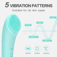 PRITECH cepillo facial con puntas suaves apto para pieles sensibles