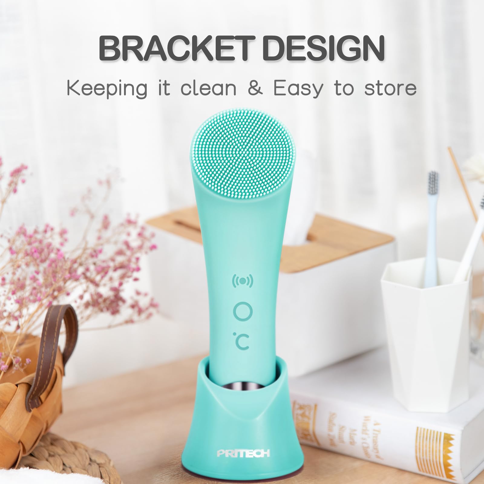 PRITECH cepillo facial como regalo práctico para cuidado diario