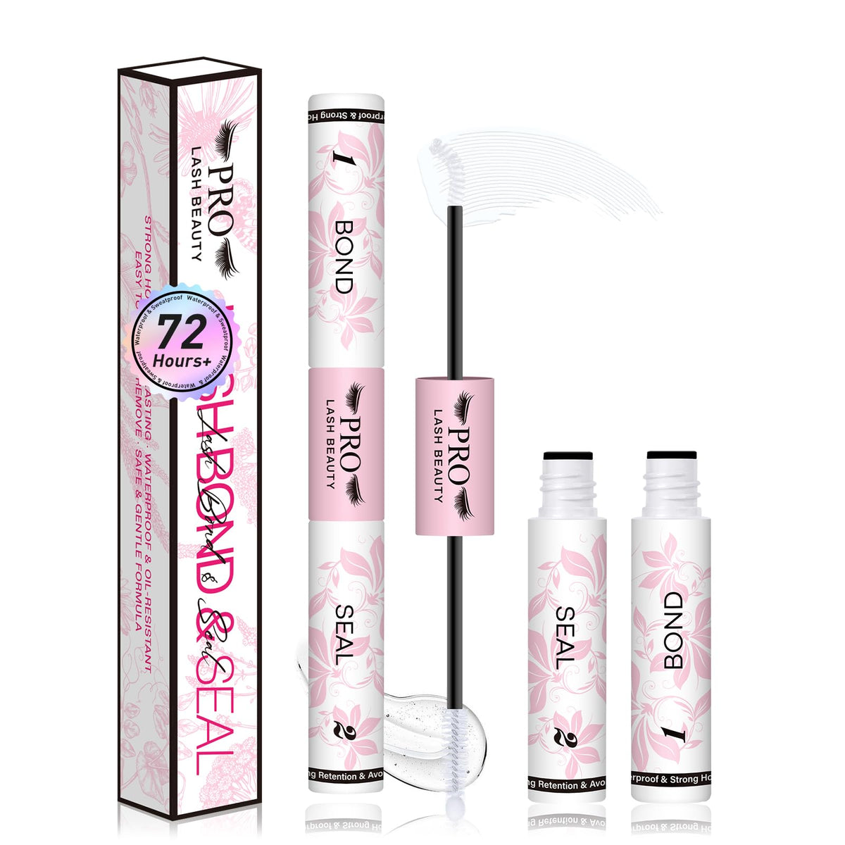 PRO LASHBEAUTY adhesivo bond en botella para fijar clústeres con precisión