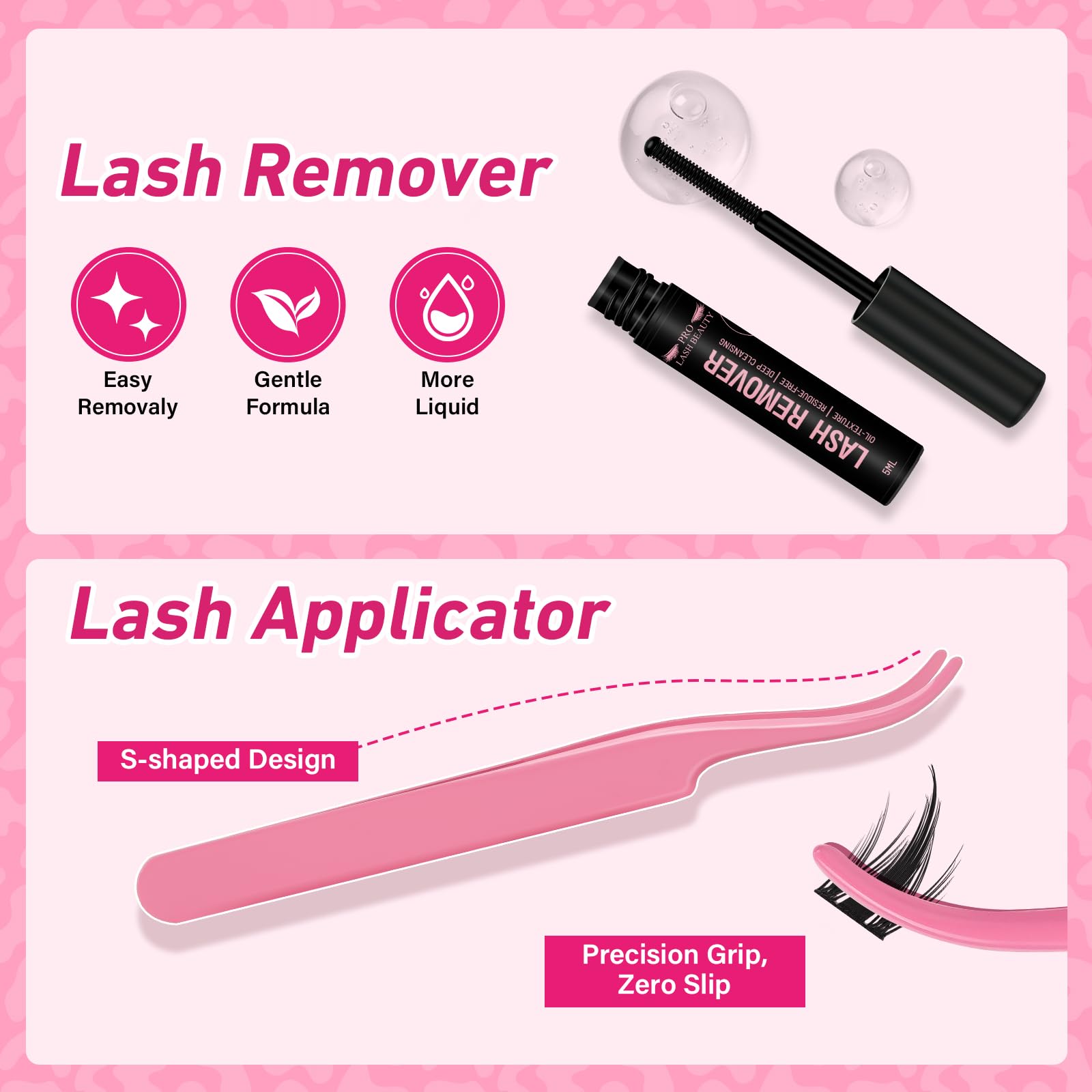 PRO LASHBEAUTY Manga Lash Clusters 120 piezas: fibras suaves para un volumen natural.