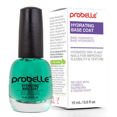 Probelle Base Hidratante en bote para uñas secas y saludables.