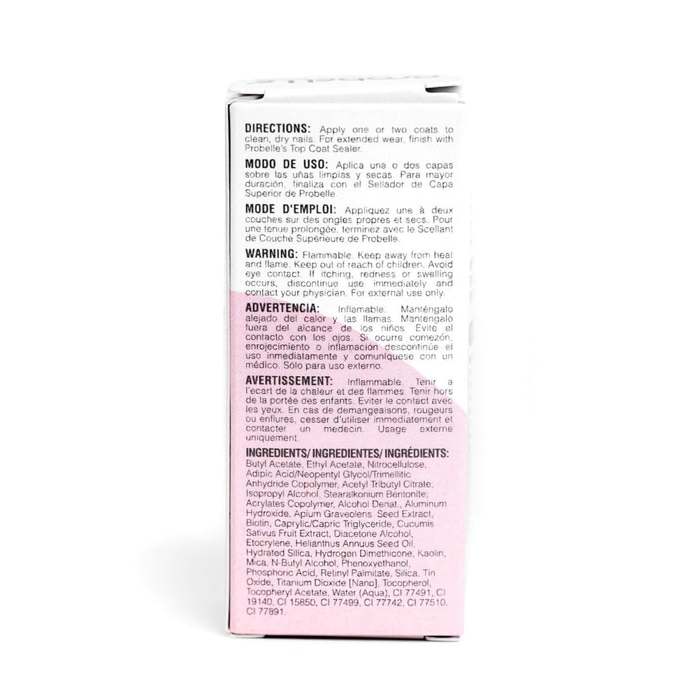Capa superior sellante Probelle fija la coloración