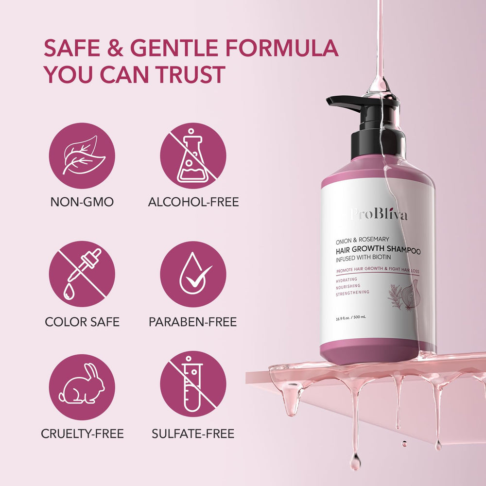 Color-treated hair-friendly formula helps protect color and reduce breakage.