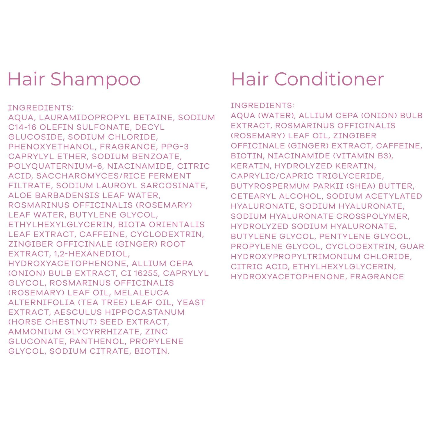 Routine quotidienne ProBliva, formule douce pour tous types de cheveux.