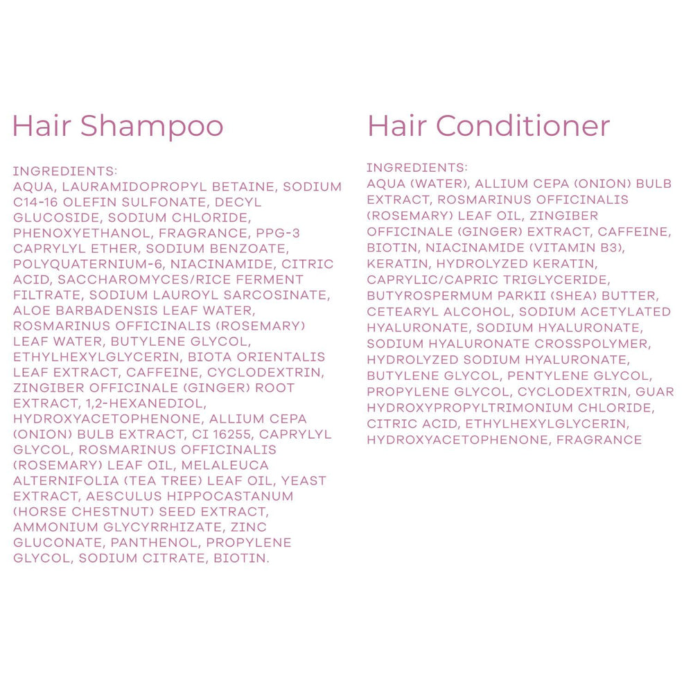 Routine quotidienne ProBliva, formule douce pour tous types de cheveux.