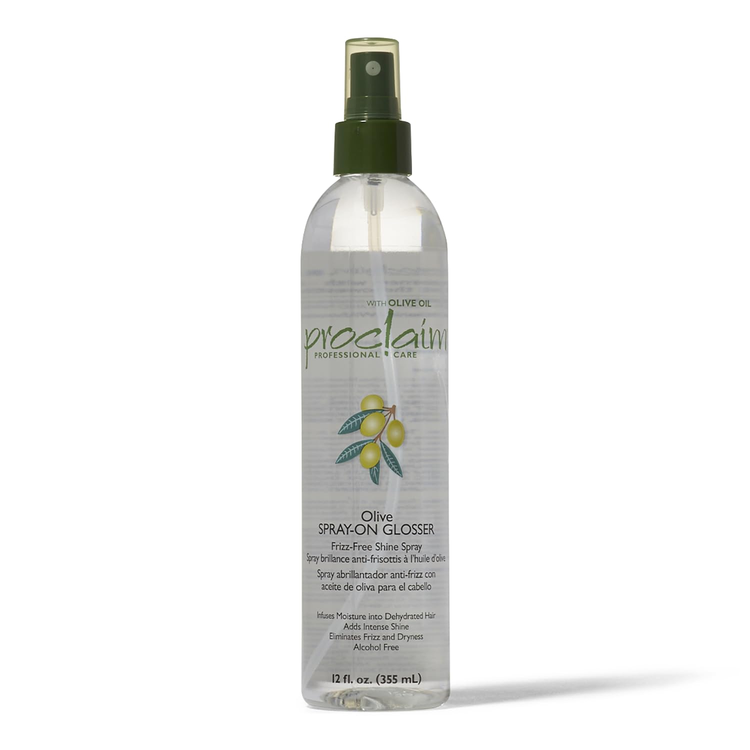 Proclaim Aceite de Oliva Brillo mejora el brillo y suavidad.