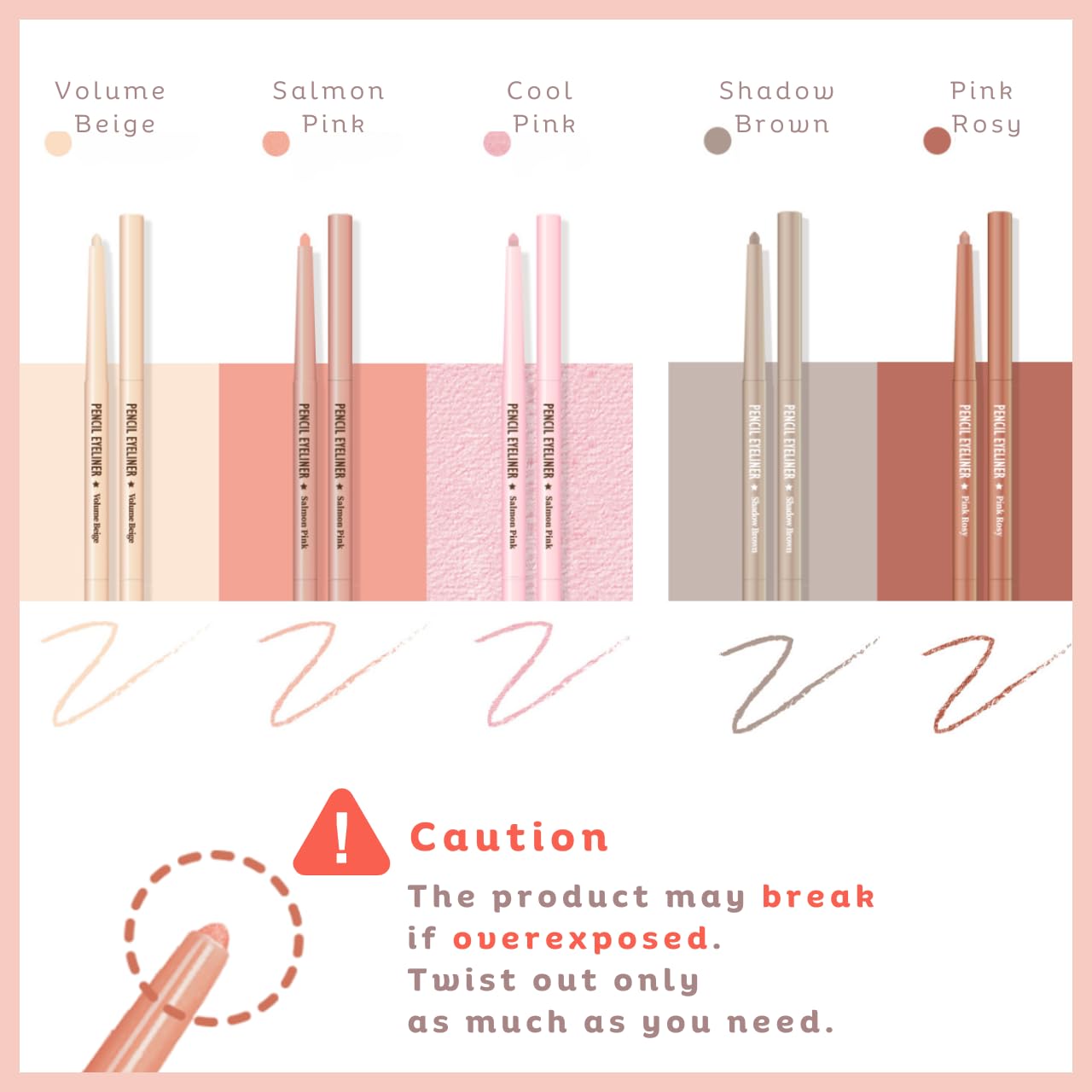 produco thebom delineador aegyosal tono beige para look diario