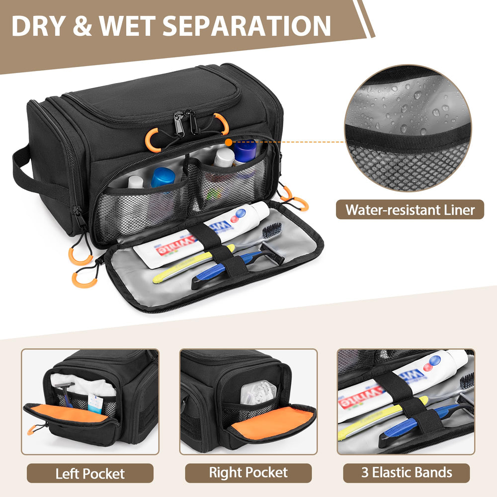 Prokva bolsa de higiene táctica con forro resistente al agua para protección
