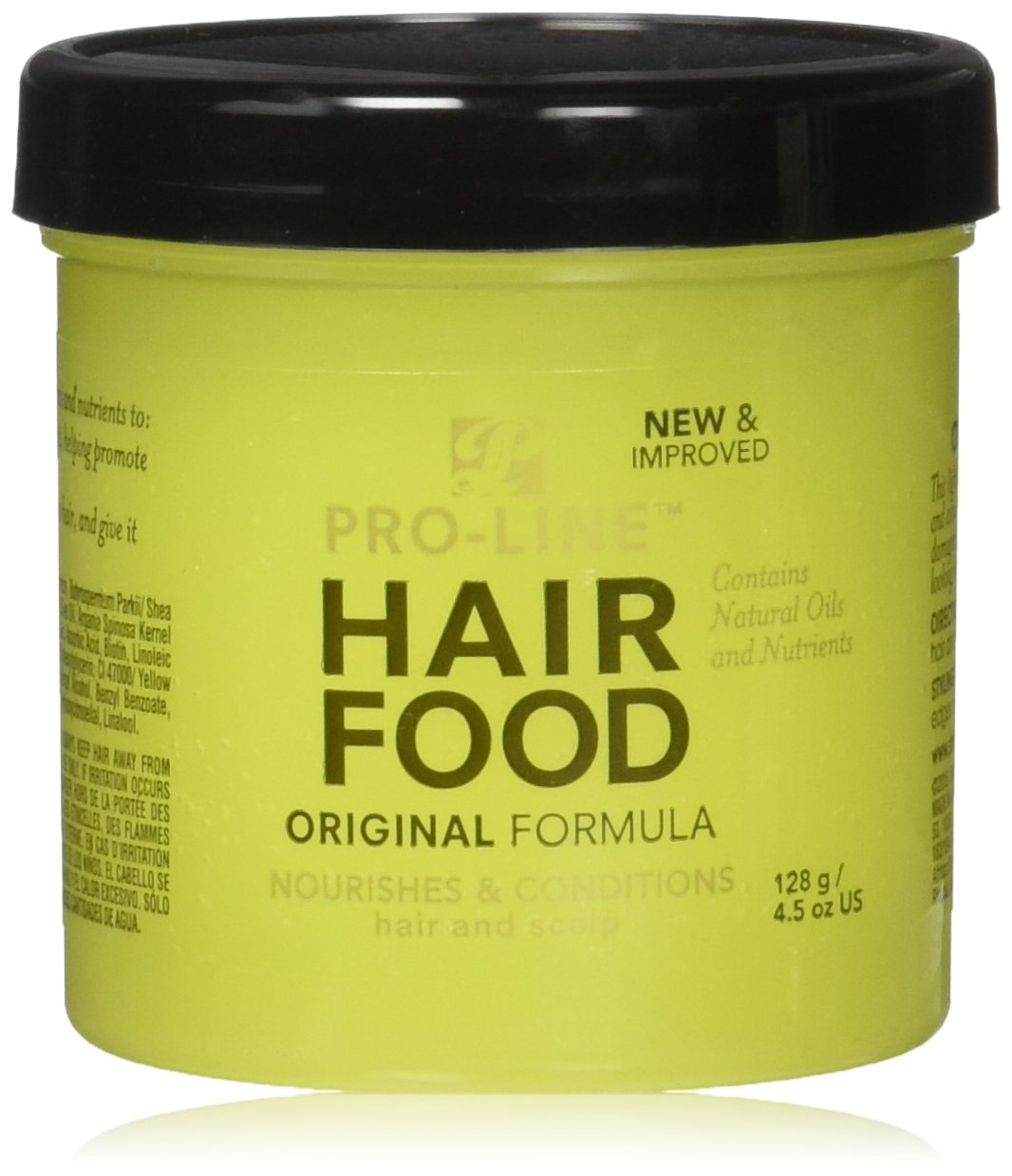 PROLINE Alimento capilar original, bote de 4,5 onzas, acondiciona e hidrata suavemente el cabello