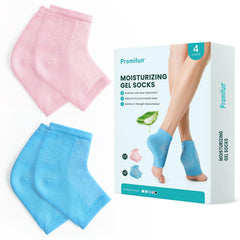 Calcetines Promifun para talones hidratantes 2 pares para pies suaves