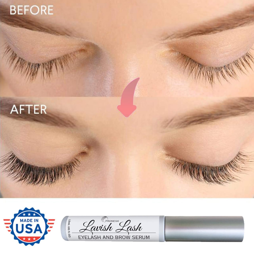 Biotina e ingredientes presentes en Lavish Lash para soporte del crecimiento