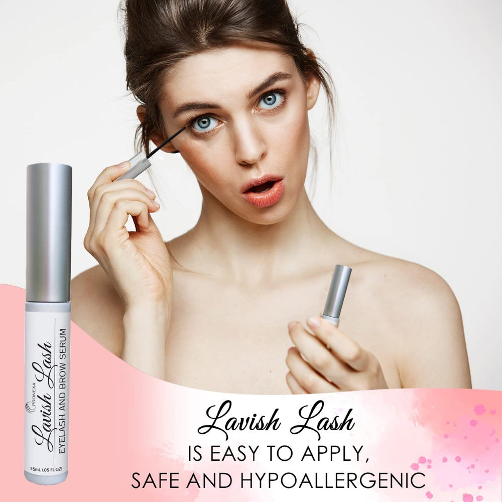 Certificado por dermatólogos en Lavish Lash confianza en cuidado de pestañas