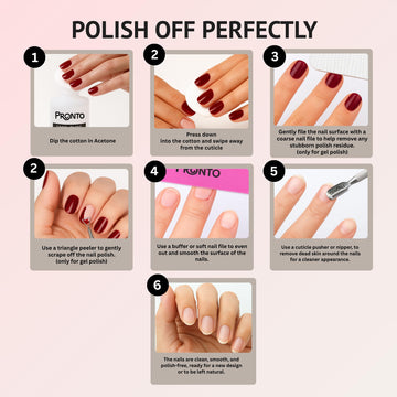Pronto kit de manicura para casa, resultado similar al salón.