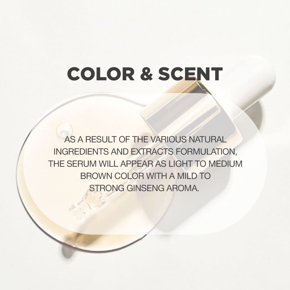 PROOT Ginseng Serum, aplicación facial diaria.